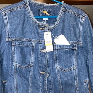 Brand new tommy bahama Jean jacket